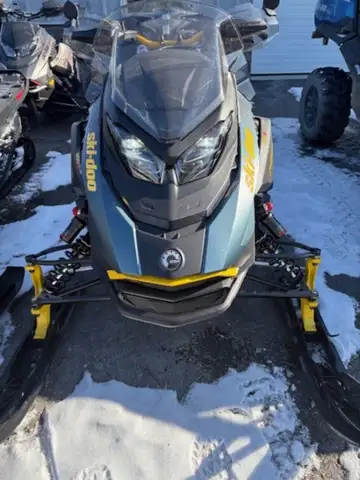 Bay Marine Sales 2026 Ski-Doo MXZ X 600R E-TEC 137 RipSaw 1.25_7.2 in_Blue studs incl 2026 Ski-Doo M...