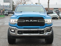 This 2020 Ram 3500 Big Horn is finished in the Hydro Blue Pearl, no-accident truck that has been upg... (image 8)
