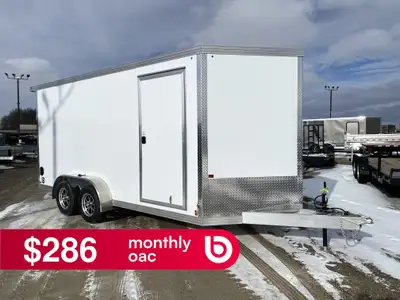 Canadian Mennonite Built Aluminum Enclosed Cargo Trailer is $13,720.00 or $274.38/month! Ord: E1934-...