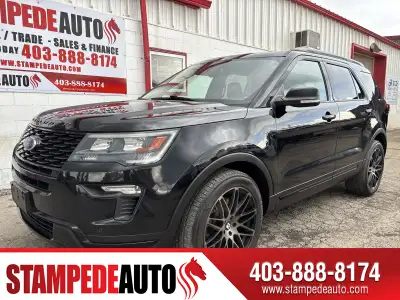 Contact Stampede Auto today for information on dozens of vehicles like this 2018 Ford Explorer Sport...