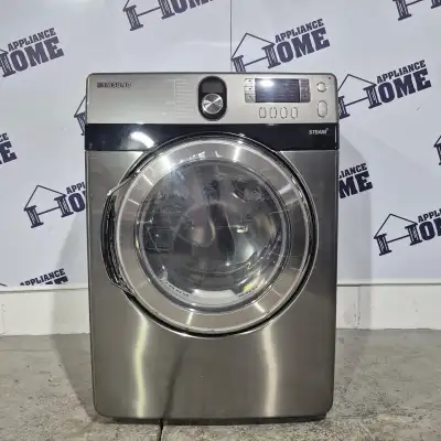 Used Samsung Front Load Electric Dryer Stainless DV448AEP 27″, View more
