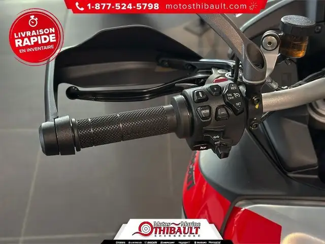 2025 Ducati Multistrada V4 Rally Travel & Radar Spoked Wheels in Street, Cruisers & Choppers in Sherbrooke - Image 9