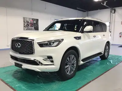 This 2024 Infiniti QX80 is a stunning SUV that offers style, power, and comfort all in one package....