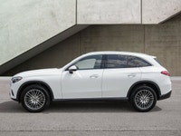 2024 Mercedes-Benz GLC 300 4 MATIC. No Accidents. Finished in Pearl white paint over a Black Leather... (image 1)