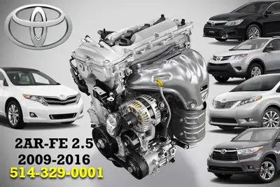 2002 2003 2004 2005 2006 2007 2008 2009 2010 2011 2012 2013 2014 Moteur Toyota 4 Cyl et V6 Toyota Ca...