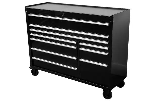 NEW 55 IN SIEBEL 10 DRAWER TOOL BENCH STAINLESS STEEL TOP 5510DB in Cabinets & Countertops in Lethbridge - Image 8