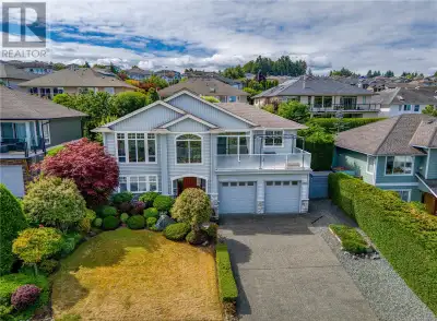 Semi-waterfront Eagle Point home with breathtaking ocean and snow mountains views, directly across f...