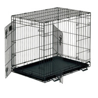 Dog Crates/Kennel with Dividers, 2 doors, ABS Pan, M, L, XL, XXL