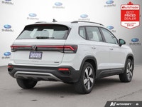 New Price! White 2025 Volkswagen Taos Trendline AWD 8-Speed Automatic 1.5L I4 Turbocharged DOHC 16V... (image 4)