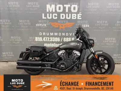 2021 Indian Motorcycles Scout Bobber Indian Motorcycles Scout Bobber 2021 21 608 KM FREINS ABS PARE-...