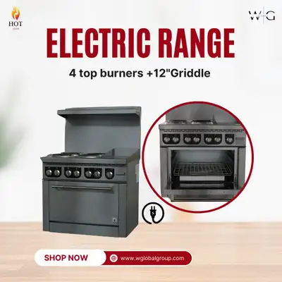 BRAND NEW Commercial Cooking Ranges, View more