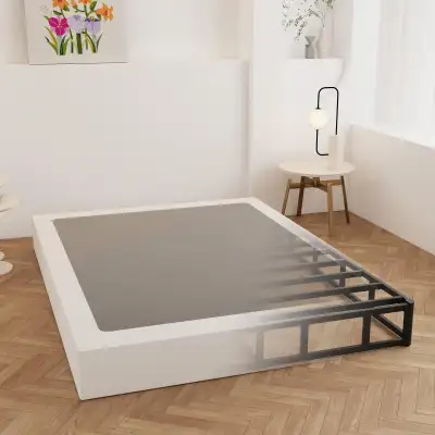 BNIB PRICE IS FIRM - Maenizi King Box Spring 9 Inch... LOT# 820, View more