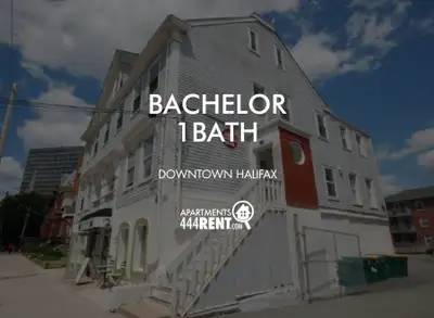 AVAILABLE NOW - Bachelor Apartment Historic Downtown Halifax