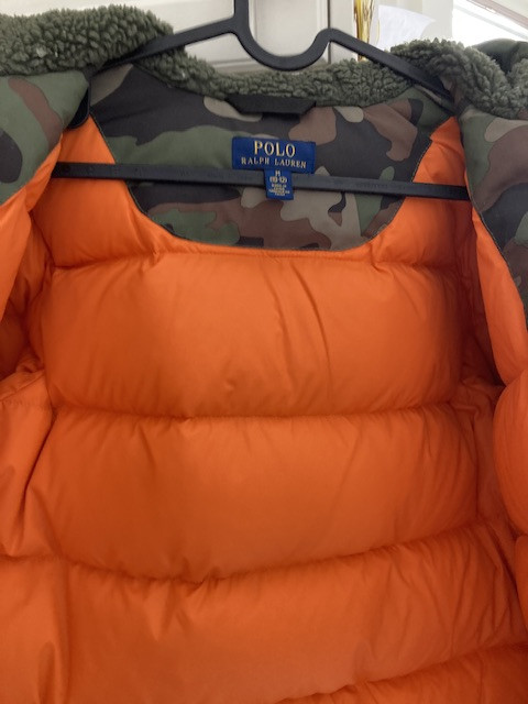 Polo Ralph Lauren Boys Winter Parka Size 10-12 in Kids & Youth in Edmonton - Image 2