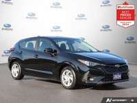 Odometer is 3621 kilometers below market average! Crystal Black 2024 Subaru Impreza Convenience AWD... (image 6)