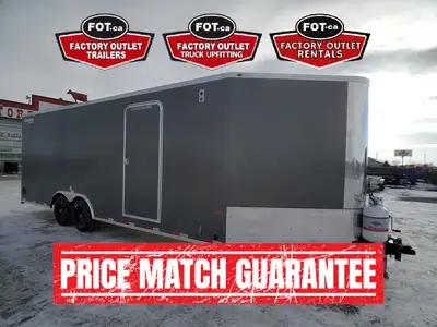 NEW Royal Cargo 26ft Multi-Sport Enclosed Trailer from Southland Trailers - Rear Ramp Door w/ Spring...