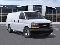 Welcome to Capital GMC! This 2025 GMC Savana Cargo Van in Summit White is equipped with RWD and Gas... (image 6)