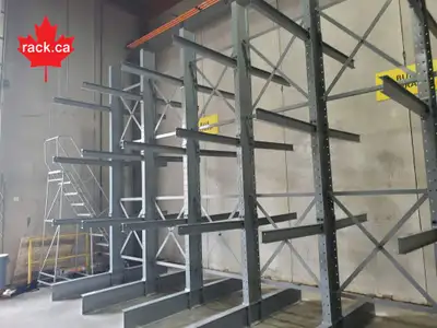 We STOCK cantilever racking in-house for quickship all over GTA., View more