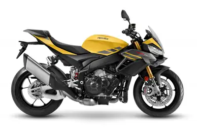 2026 Aprilia Tuono V4 1100 $19,995 + $850 Freight + $400 PDI + HST + Licensing Colour: Scorpion Yell...