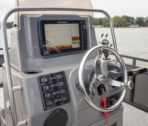 2023 ANGLER QWEST ALL SPORT 8522 PONTOON in Powerboats & Motorboats in London - Image 3