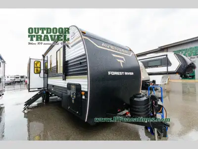 Prime Time Avenger travel trailer 27REI highlights: Dual Opposing Slides Camp King Bed Spacious Full...