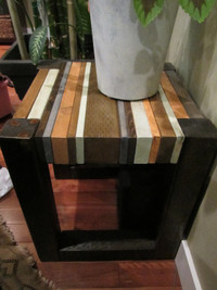 Custom Wooden Side Table