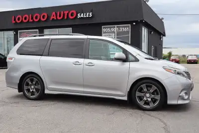 LOW KM SAFETY CERTIFICATION INCLUDED IN THE PRICE The Toyota Sienna SE 8-Passenger Family Ready & Fu...