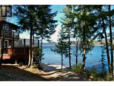 Waterfront living on Mahood Lake, where the wilderness of Wells Gray Provincial Park becomes your ba...