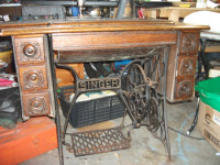 Vintage Singer 7 Drawer Sewing Machine