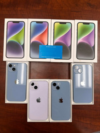 iPhone 14 128GB,256GB & 512GB from $699 with warranty