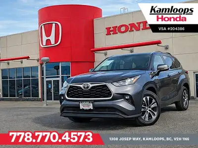 Pre-Owned 2021 Toyota Highlander XLE - 3rd-Row Seats | Heated Front Seats | Sunroof | Premium Synthe...
