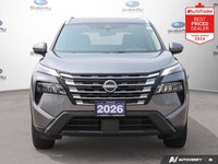 Recent Arrival! New Price! Gun Metallic 2026 Nissan Rogue SV AWD CVT with Xtronic 1.5L DOHC APPLE CA... (image 7)