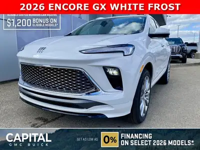 This 2026 ENCORE GX AVENIR is the definition of a luxury AWD SUV. With options like Avenir Technolog...