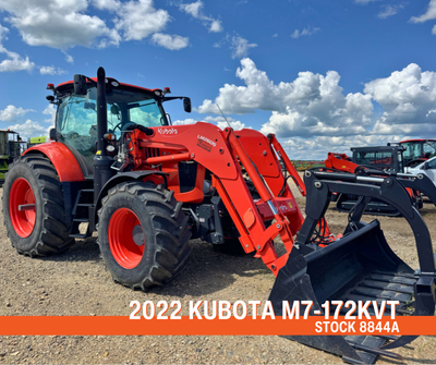 2022 Kubota M7-172KVT – Precision & Power | Kubota Country NOW ONLY $230,000! Dependable, efficient,...