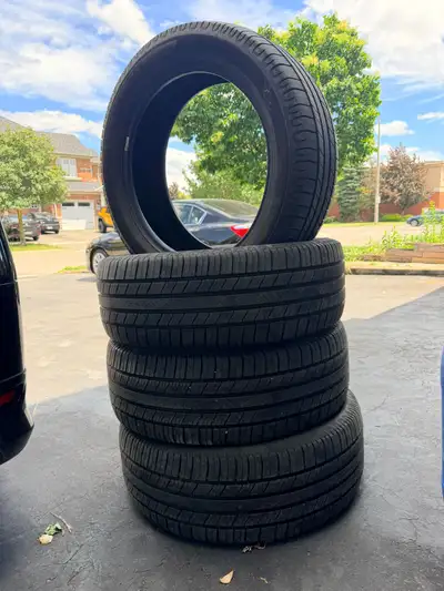 235/55/20 michelin lexus rx350 450 toyota highlander nissan pathfinder infinity qx60 gmc acadia chev...