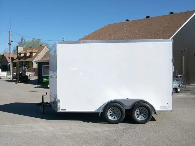 2025 Weberlane CARGO 7' X 12' V-NOSE 7'HT RAMPE VTT MOTO TRACTEU in Cargo & Utility Trailers in Laval / North Shore - Image 6