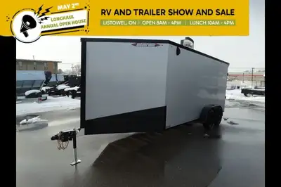 Welcome to Longhaul Trailer Sales Inc Come check out this 7x21 aluminium sled trailer! This trailer...