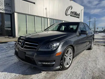 Turn heads and enjoy refined performance with this 2014 Mercedes-Benz C 300, a luxury sedan that ble...