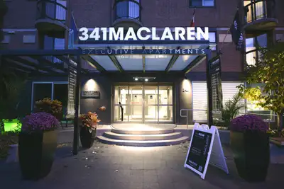 341 MacLaren St - Executive Apartments Available for immediate occupancy Studio, 1 Bathroom Starting...