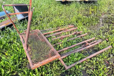 Pull Behind Square Bale Stook Sled w/ Manual Tilt Pull behind, manual tilt. Combines, swathers, head...