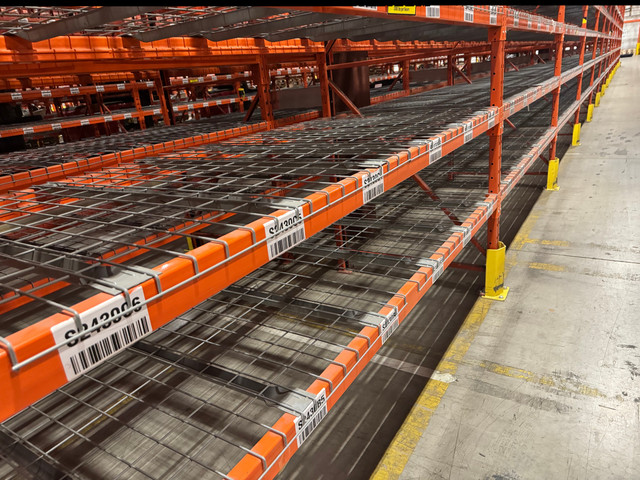 Used wire mesh deck for warehouse pallet rack 42" x 46" in Industrial Shelving & Racking in Mississauga / Peel Region