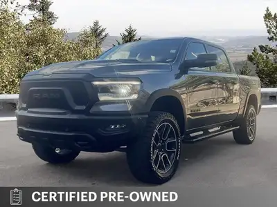 Welcome to Moncton Chrysler Jeep Dodge. Recent Arrival! 2023 Ram 1500 Rebel GT HEMI 5.7L V8 VVT 4WD...