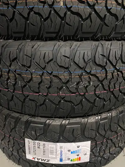 16 17 18 19 20 21 22 ; 225 235 245 255 265 275 285 315 ; 45 50 55 60 65 70 75 NO TAX- NEW ZMAX LT/AT...