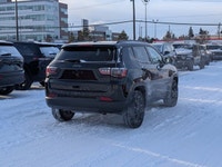 The 2026 Jeep Compass North in Diamond Black Crystal Pearl with a Black interior combines bold style... (image 6)