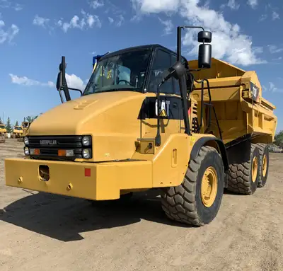 2013 Caterpillar 730EJ - Ejector Dump - 6360 Hours - Articulating Body - Ejector Dump - Enclosed Cab...