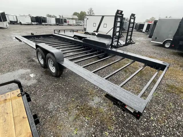 Action Series 7' x 24' Tiny home trailer ( 7 ton ) 14,000lb GVWR in Cargo & Utility Trailers in London - Image 5