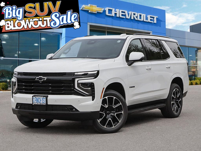 Experience commanding performance and refined comfort with the 2026 Chevrolet Tahoe RST, designed fo...