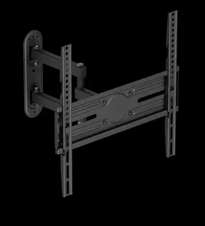 FL – 554 Super Economy Full-Motion TV Wall Mount maximizes viewing comfort with swivel and tilt func...