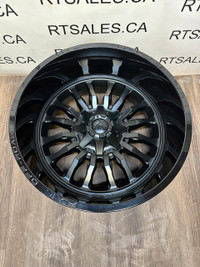 20x9 Fuel Covert Rims 6x135 Black