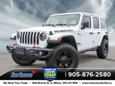 BUILT FOR ADVENTURE AND READY FOR ANY TERRAIN!!! THIS 2019 JEEP WRANGLER UNLIMITED RUBICON 4X4 is eq...